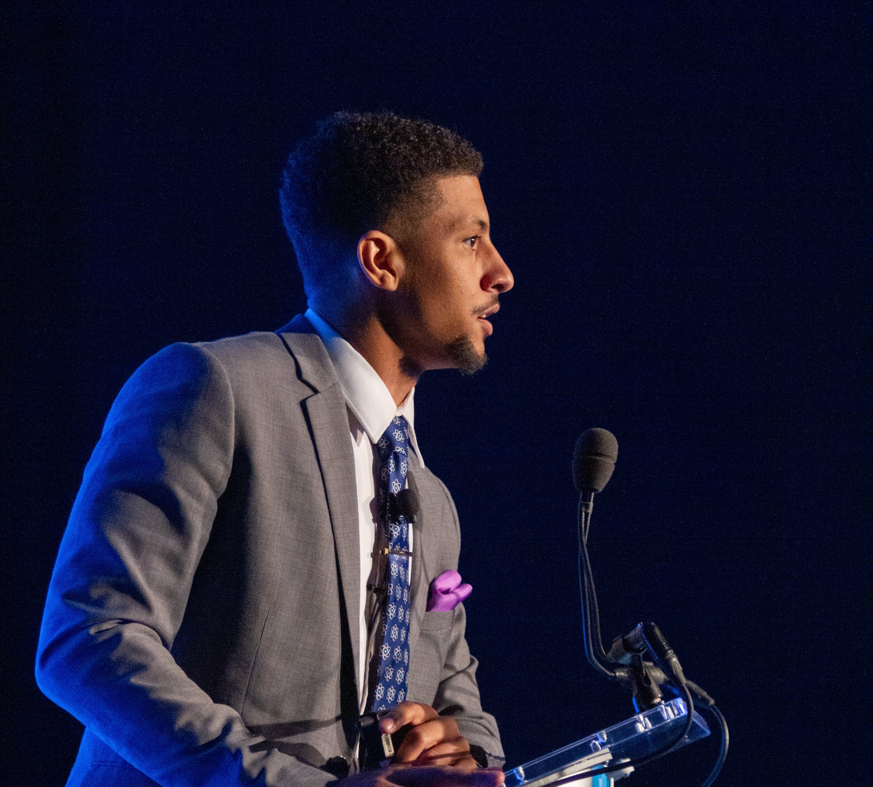 Justin Shaifer speaking